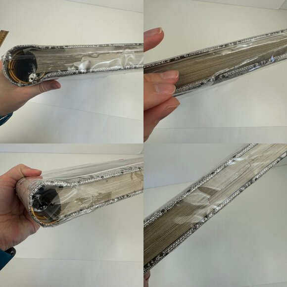 Vtg Sealed Alco Dry Mount Photo Album 20 Sheets 40 Pages Magic Cling Transparent - Picture 7 of 10